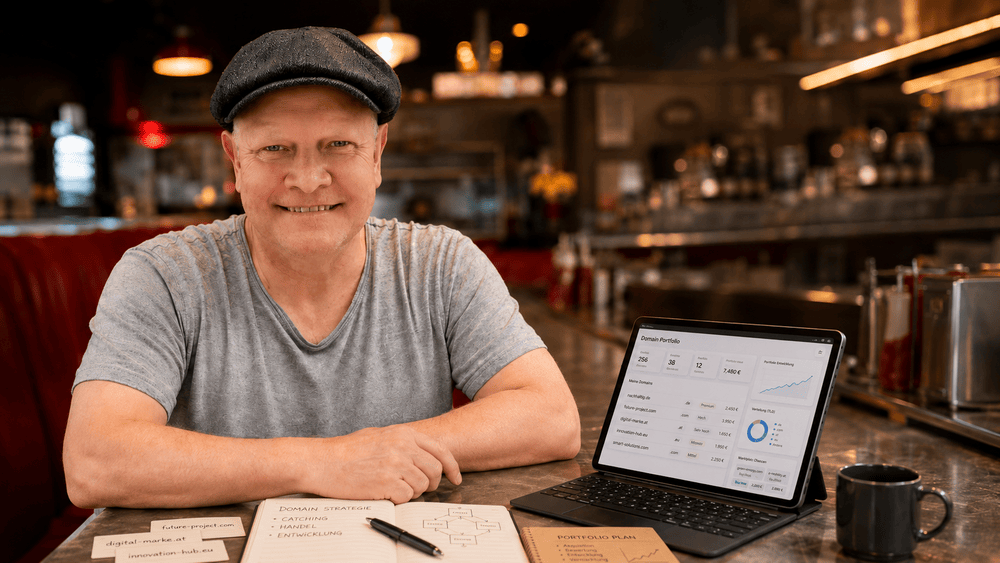 Leo Kobes bei der Domainstrategie