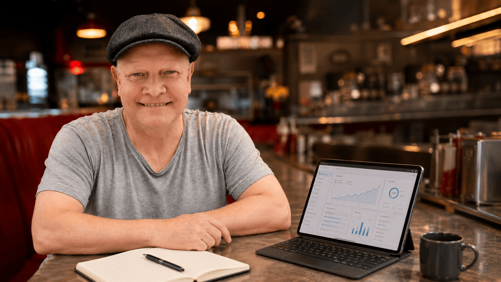 Leo Kobes bei der SEO-Analyse